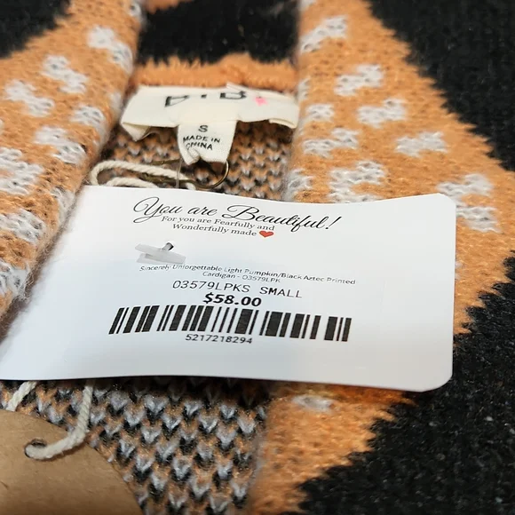 Bibi Aztec sweater Size S - Picture 11 of 11